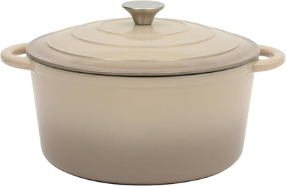 Gibson Home Addlestone 7 Qt Enameled Cast Iron Dutch Oven Pot by GibsonHomewares