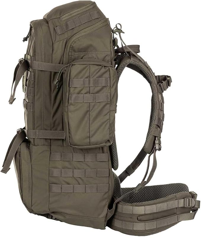 5.11 Tactical Unisex Rush 100 Backpack, 60L Storage Capacity, Convertible, Style 56555ABR