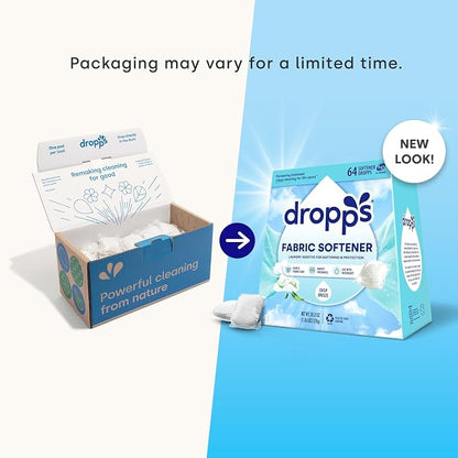 Dropps Laundry Fabric Softener Pods, Crisp Breeze - Image 7