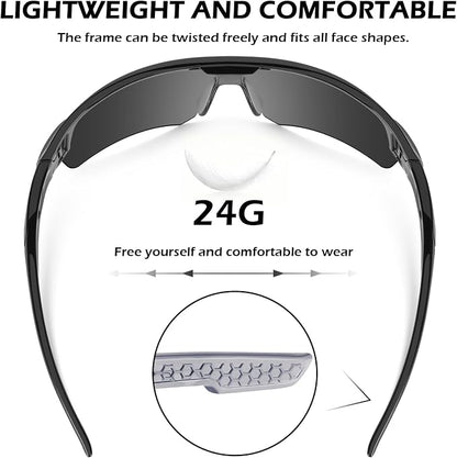 OXG 12 Pack Safety Glasses for Men Women, ANSI Z87.1 Safety Goggles Impact - Image 4