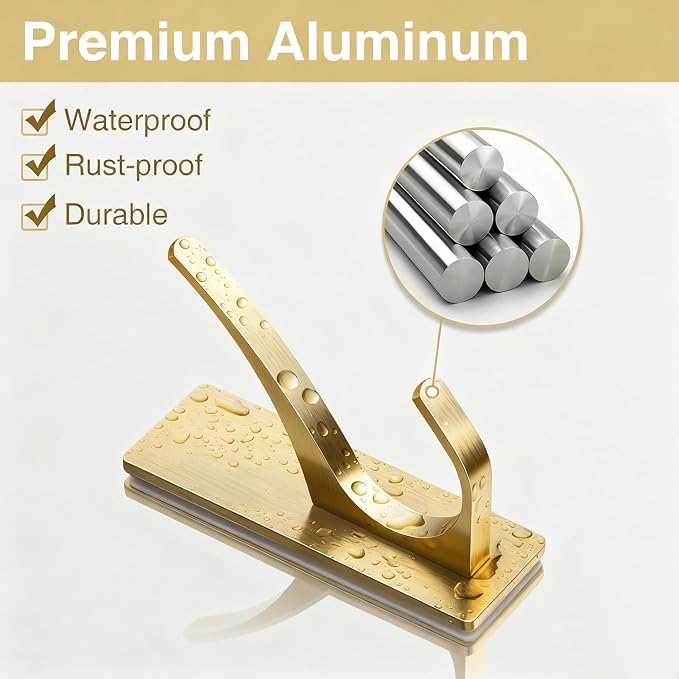 10 Pack Self Adhesive Coat Hooks - Image 3