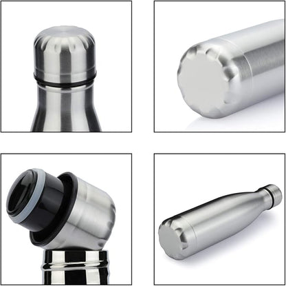 MEWAY 17oz Sport Water Bottle 4 Pack Vacuum Insulated Stainless Steel - Image 6
