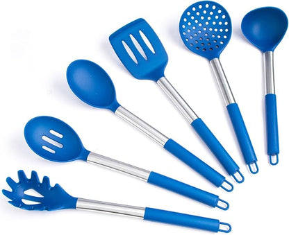 Silicone Kitchen Utensils Set by CulinaryCouture