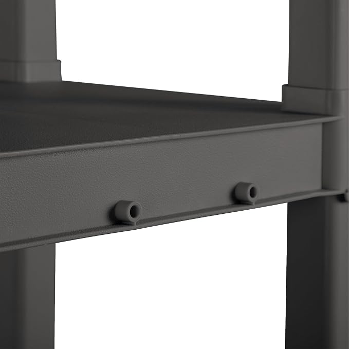 Sterilite 2-Pack 4 Shelf Unit, Heavy-Duty Shelving Storage and Utility Rack - Image 8