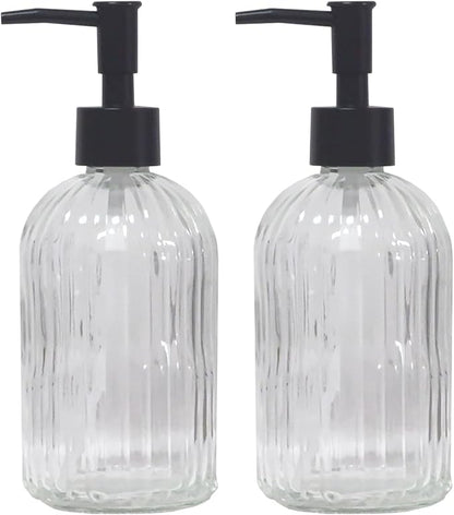 Clear Glass Soap Dispenser by YYTSGG