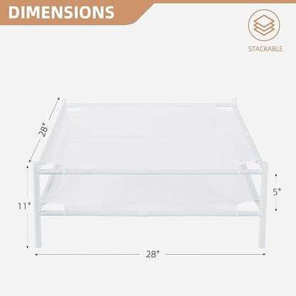 STORAGE MANIAC Sweater Drying Rack, Mesh Clothes Drying Rack, Stackable Laundry - Image 3