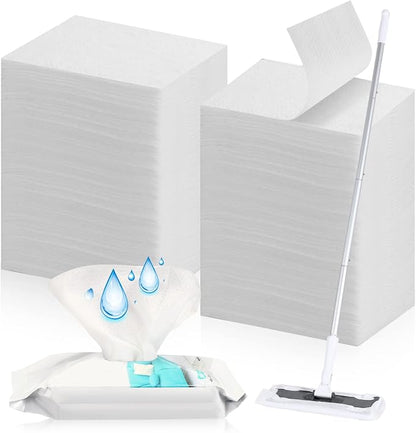 Wet Mop Pads Refills for Floor Cleaning Sweeper Wet Refills Disposable Moist by Peryiter