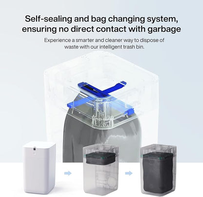 Airdeer Automatic Trash Can, 4 Gallon Self Sealing and Self-Changing Smart - Image 3