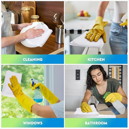 HOMEXCEL Microfiber Cleaning Cloth 20 Pack 11.5 x 11.5 inch Microfiber Towels - Image 6