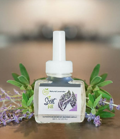 Scent Fill 100% Natural Lavender Plug in Air Freshener, Scented Oil Refills - Image 5
