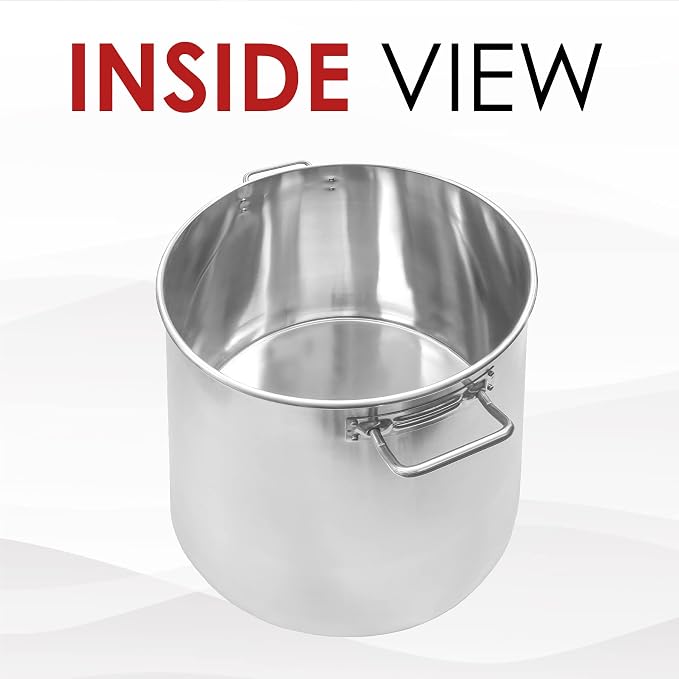 Concord Cookware Stainless Steel Stock Pot Cookware - Image 4