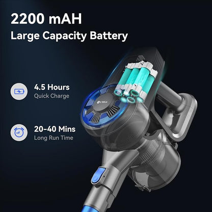 Cordless Vacuum Cleaner, 8-in-1 Lightweight Stick Vacuum - Image 5