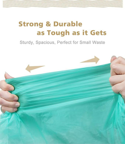 AYOTEE Compostable Trash Bags 4 Gallon Drawstring Trash Bags - Image 6