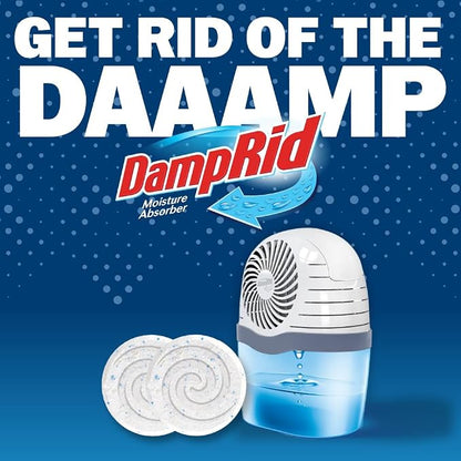 DampRid Moisture Absorber Drop-in Tablet Refill Pack, Fragrance Free, 15.8 oz. - Image 7