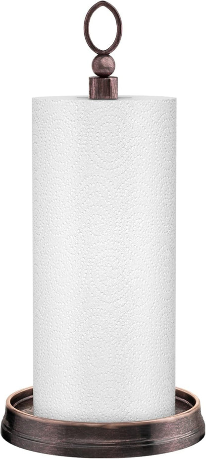KASUNTO Paper Towel Holder Steel Paper Holder countertop，Black Paper Towel by Kasunto