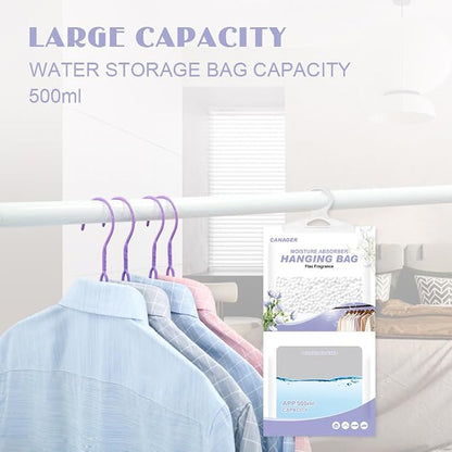 CANAGER Hanging Moisture Absorber, Flax Fragrance Moistureproof Desiccant - Image 3