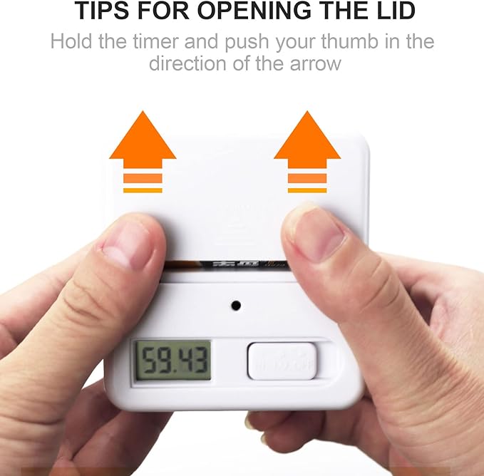 Feilifan Cube Timer, Kid Focus Study Timer Kitchen Work Timer Time Block Cube - Image 6
