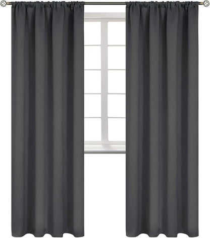 BGment Rod Pocket Blackout Curtains by BGment