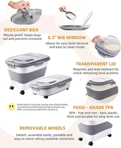 20-23 Lbs Dog Food Storage Container - Image 7