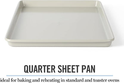 Martha Stewart Gallen 13 x 9 Inch Nonstick Carbon Steel Cookie Sheet – Cool Grey - Image 6