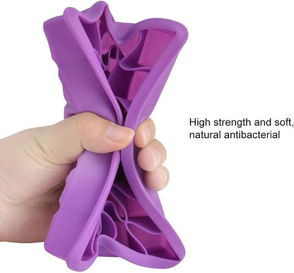 Ice Cube Tray, Silicone Square Ice Trays Easy Release Stackable Ice Cube Mold - Image 6