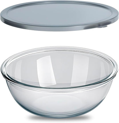 OZY 6.3 Quart Large Glass Mixing Bowl by Unknown