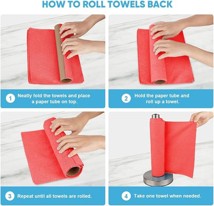 AIDEA Microfiber Cleaning Cloth Roll, Microfiber Towels - Image 7