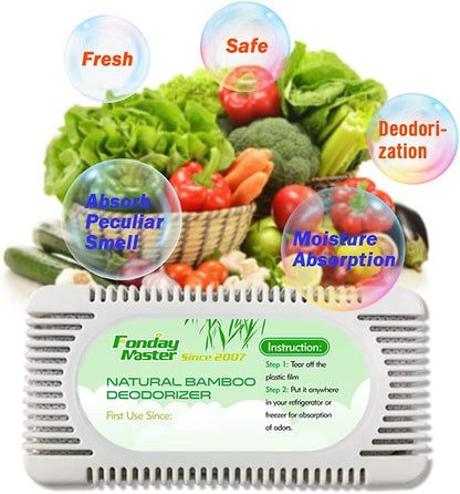 4Packs Fonday Refrigerator Deodorizer Odor Eliminator - Image 5