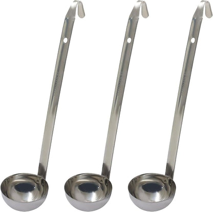 Hitefu 3 Pcs Stainless Steel Soup Ladle Set by Hitefu