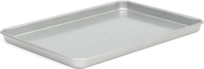 Martha Stewart Gallen 15 x 10 Inch Nonstick Carbon Steel Cookie Sheet – Silver by MarthaStewart
