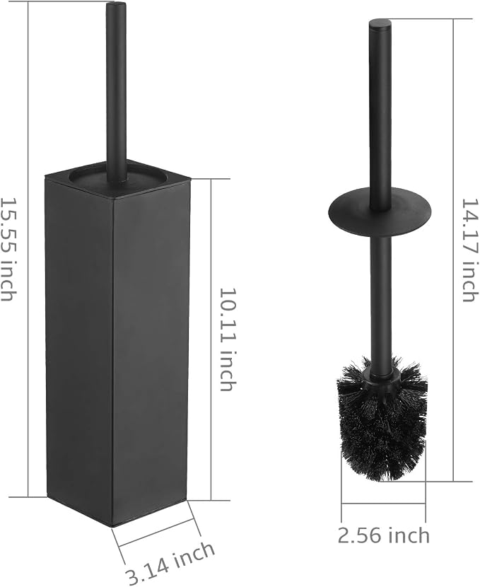 Stainless Steel Toilet Bowl Brush and Holder - Image 4
