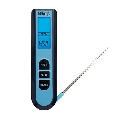 Taylor TruTemp Dual Instant Read Infrared Meat and Food Thermometer, Digital by Taylor