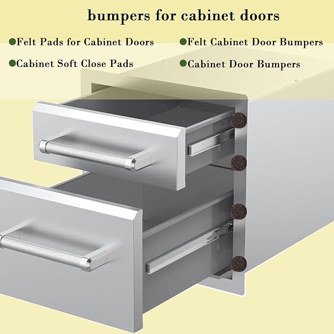 Fursafe&Q Felt Furniture Pads, Furniture Felt Pads - Image 9