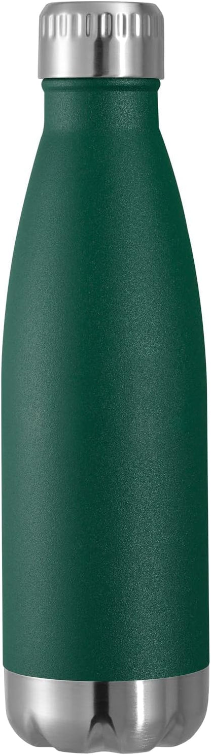VEGOND 17oz Stainless Steel Water Bottles, Reusable Metal Sports Water Bottle by VEGOND