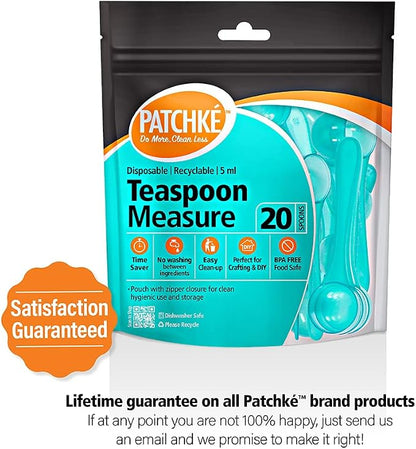 Plastic Measuring Spoons, Fits in Jar, Good - Image 4