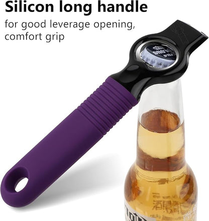 2-Pack Magnetic Beer Bottle Opener & Soda Can Opener, 2-in-1 Bottle Opener and - Image 4