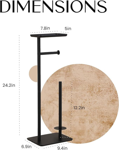Day Moon™ - Toilet Paper Holder - Modern Roll Holder - Image 5