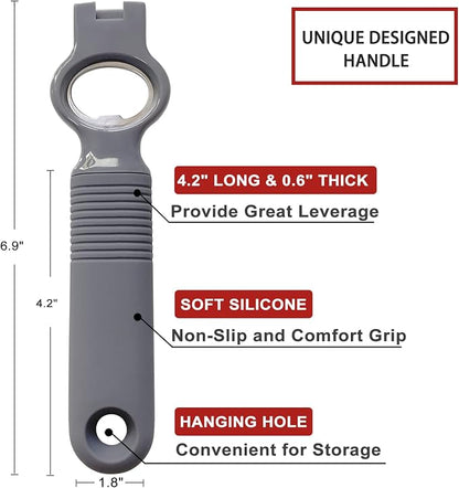 2-Pack Soda Can Opener and Beer Bottle Opener Bartender - Image 5