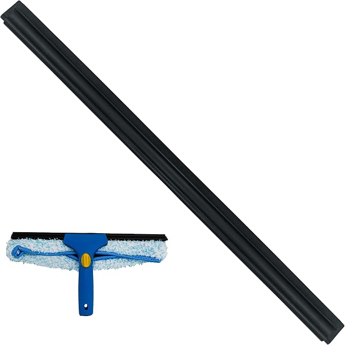 Kleen Handler 14” Window Washing Squeegee Blades, Replacement Blades by BisonLife