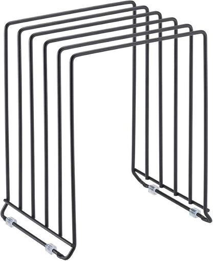 mDesign Pot Lid and Pan Rack — Metal Wire Rack - Image 8