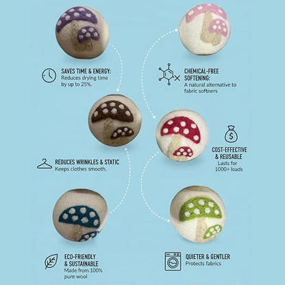 Ezhippie Quality Wool Dryer Balls - Image 3