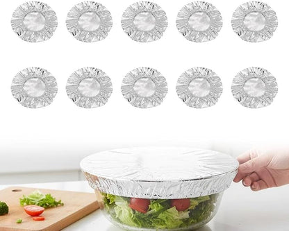Reusable Aluminum Foil Food Covers: Heat-Insulating, Freshness-Preserving by Unknown