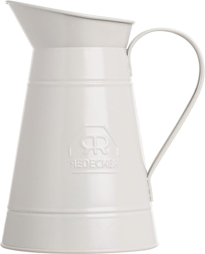 Redecker White Coated Metal Toilet Brush Set - Image 4