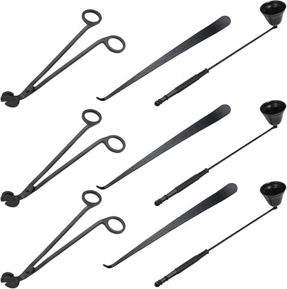 3 in 1 Candle Accessory Set, Premium Candle Wick Trimmer, Candle Snuffer by Unknown