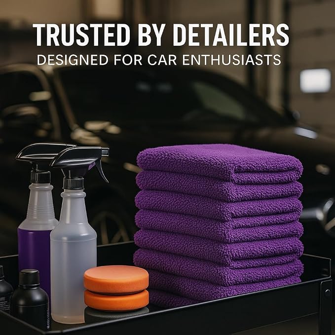 10 Pack Pak Details Edgeless Microfiber Towels - Image 8