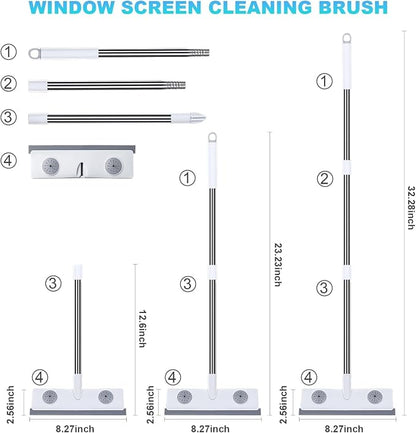 IMHO Mesh Screen Cleaner, Glass Wiper, Dust Paper Clip，3 in 1 Wet and Dry - Image 7