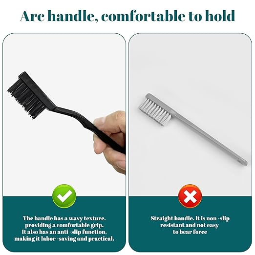 24 Pcs Mini Nylon Brush Set, Nylon Scratch Brush - Image 3
