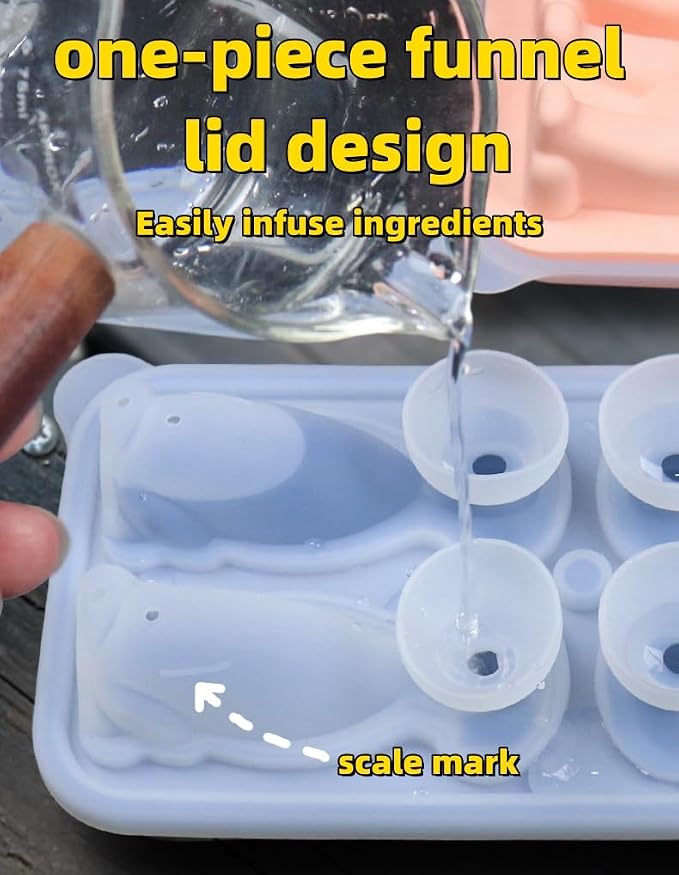 Cute 3D Labrador Dog Silicone Ice Cube Tray Mold Cartoon Animal Ice Box BPA-Free - Image 5