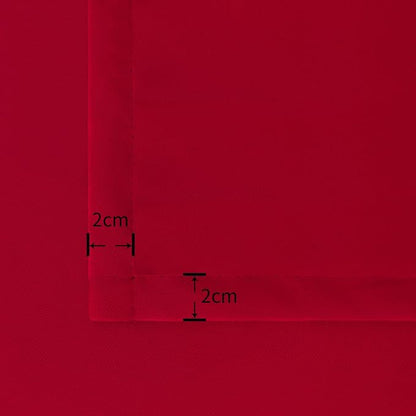BGment Red Blackout Curtains 54 Inches Length - Image 6