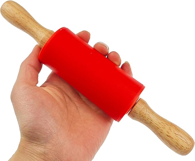8 Pack Small Rolling Pin for Kids, Kids Rolling Pin for Home Kitchen - Image 4